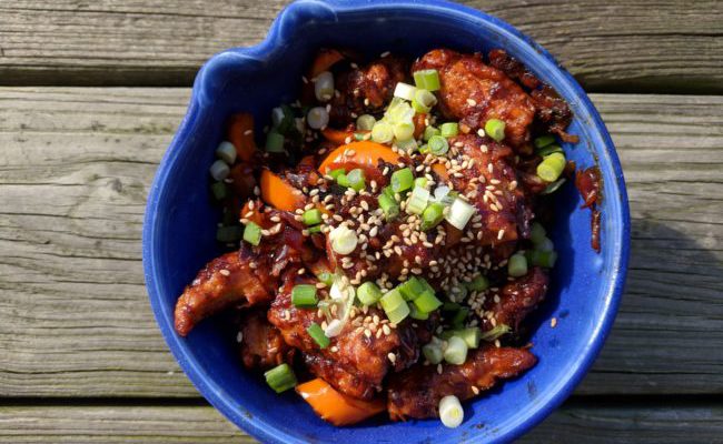 Baby corn Manchurian